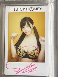 Juicy Honey 高橋聖子 1of1 Cheki 親簽拍得立