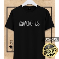 🔥 Baju Tshirt Among Us Game Lelaki Perempuan Man Woman + Plus Size