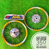 🔥🔥RIM ALLOY THUNDER GOLD + HUB CHROM + LIDI CHROM PNP EX5 DREAM🔥🔥