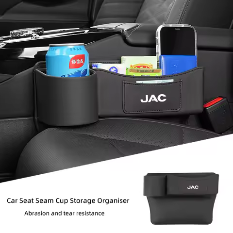 Car Seat Crevice Storage Box Seat Slit Gap Organizer Bag Accessories For JAC J7 J3 S2 J2 JS2 T8 JS4 