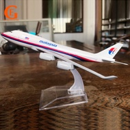16CM Malaysia Airlines B747-400 Boeing 747 Aircraft Model Die-cast Plane Airplane Made of Alloy Meta