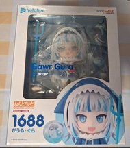 [全新] 日版 GoodSmile (GSC) 黏土人 1688 hololive production en Gawr Gura (噶嗚 古拉)