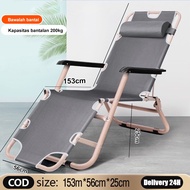 Kursi Santai Kursi Lipat Kursi Rebah Kursi Malas Outdoor Kasur Lipat Folding Bed Sofa Bed Kursi Sant