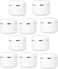 BNF® 10x Mini Round Pot Jars Empty Containers Travel Toiletries Cosmetics 50g|Health & Beauty | Make