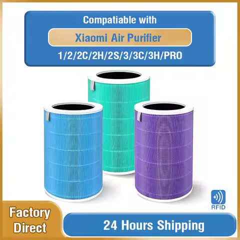 For Replacement Xiaomi Hepa Filter 1/2/2C/2H/2S/3/3C/3H/Pro for Xiaomi Air Purifier Filter 2S Filter