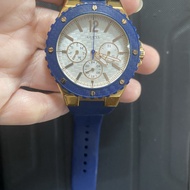 Jam tangan Guess Wanita navy blue original counter GWW0149L5