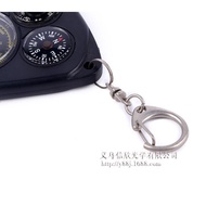 Rangefinder Compass Keychain Outdoor Portable Compass Peta Baharu Rangefinder Outdoor Multifunctiona