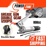 Grease Pump Double Gear / Grease Gun / Pam Gris - 800cc