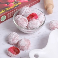 Mochi Spesial Stroberi Durian Green Tea|Moci Kaswari Lampion (Isi 15)