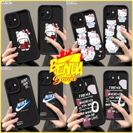 SOFTCASE BLACK MOTIF HELLO KITTY MATTE ROSE SAMSUNG M34 M35 M51 M52 M54 F54 M62 F62 S20 FE S21 FE S2
