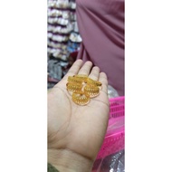 24K Gold Plated Ring, Modern Ring