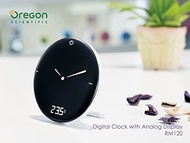 Radio Control Clock - Time &amp; Weather Digital Alarm Clock - RCC Clock with Time, Calendar, Weekday...