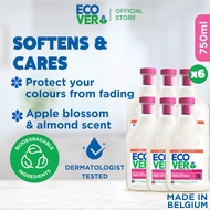 Ecover Fabric Softener - Apple Blossom & Almond 750ml - Softens & Helps Care for your Clothes | Plan
