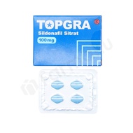 Topgra Sildenafil Sitrat 100 mg Caplet