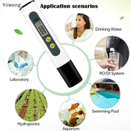 [Yiiweng] 0.01 Tds Ec PH Meter for Water Quality Digital PH Tester Pen with 0-14 PH Range [my]