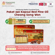 Red Pine Oil Korea Cheong Song Won Korea (360 Caps, 100% Original)
