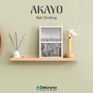 Best Seller Dekoruma AKAYO Multipurpose Wall Shelf - Pale Oak SALE