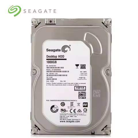 Seagate 1TB Desktop PC 3.5" Internal Mechanical Hard disk SATA 3Gb/s-6Gb/s HDD 5900-7200RPM 64MB/128
