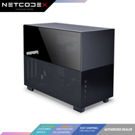 LIAN LI Q58 PCIe 4.0 Black Color SPCC / Aluminum / Tempered Glass Mini Tower Computer Case, PCI4.0 R