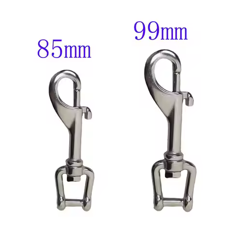 85/99mm Marine Diving Shackle Bolt Swivel Strap Eye Bolt Snap Heavy Duty Sailing Boat Chain Clip Hoo