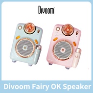 Original Divoom Fairy OK Bluetooth Speaker with microphone FM Radio and Multifunctional Fairy Karaoke Speaker