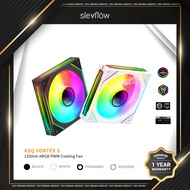 Slevflow ASQ Vortex S PWM aRGB 12cm Fan