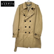 Burberry 米色 2850 THE KENSINGTON 長款風衣 52 碼 [二手]
