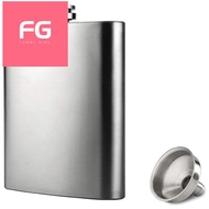 Hip Flask with Funnel, 4 Oz Stainless Steel Whiskey Flask 100% Leak Proof, Portable Pocket Hip Flask for Liquor for Men