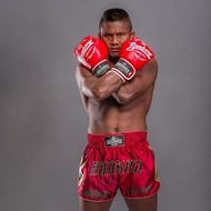 BUAKAW muaythai shorts BSH1 red gold