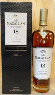 Macallan 18 sherry oak 2022 release
