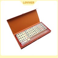 Portable Mahjong Tile Set Mahjong Game Set Games Accessories