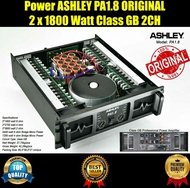 Power ASHLEY PA 1.8 PA1.8 PA 1 8 ORIGINAL 2 x 1800 Watt Class GB