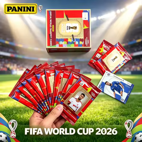 1-10PACK Panini 2026 World Cup Football Collectible Card Messi Cristiano Ronaldo Mercural Merchandis