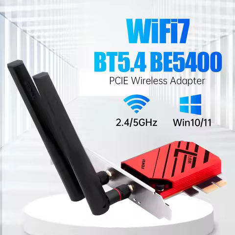FENVI WiFi 7 MT7925 BT5.4 PCIE WiFi Adapter 802.11BE Tri-Band 6Ghz/5Ghz/2.4Ghz Wireless Network Card