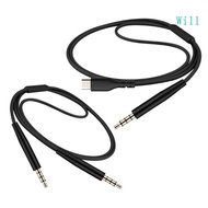 Will Clear Headphone Cord For 770NC 760NC 720BT Clear Sound Transmission