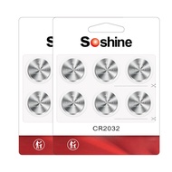Soshine CR2032 3V Lithium Coin Battery 12packs