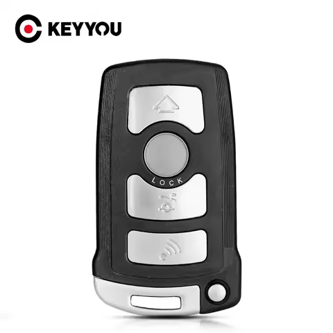 KEYYOU 3 Buttons Smart Car Remote Key Shell Case For BMW 7 Series E65 E66 E67 E68 745i 745Li 750i 20