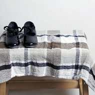 浴室地毯 浴巾和手巾 100% 亞麻 16 x 24 英寸 40 x 60 厘米
