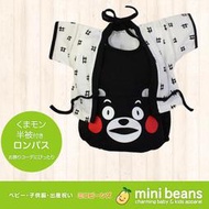 【日本限定 空運】日本直送 KUMAMON 熊本熊 祭 兩件式 幼兒 夏季 和風 浴衣 包屁衣 (70/80cm)