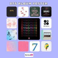 (15 pcs) 15x15cm BTS WALL POSTER Album BTS/ BTS MINI POSTER/ PACKAGE/