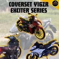 Yamaha Y16zr Coverset Exciter Siri All Exciter Y16 Collection Edition Sticker Tanam Airbrush Rapido 