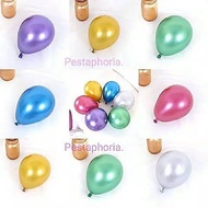 Latex Balloon Chrome Latex/ Size 5 inches
