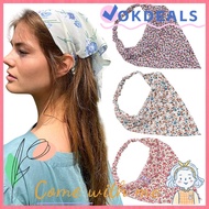 OKDEALS Hair Scarf for Women Floral Print Head Wrap Head Bandana Head Scarf