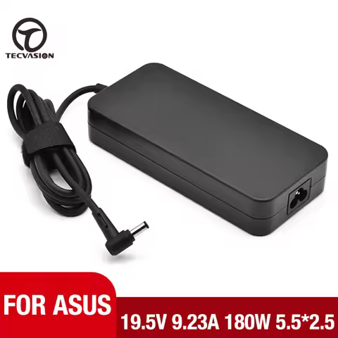 19.5V 9.23A 180W 5.5*2.5mm AC Power Charger ADP-180MB F for Asus ROG G75VW GL502VT FX60V GFX72 Gamin