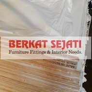 PUTIH Plywood Multiplex Melamine Plywood 9Mm 1 Face White Doff Melamineto 9