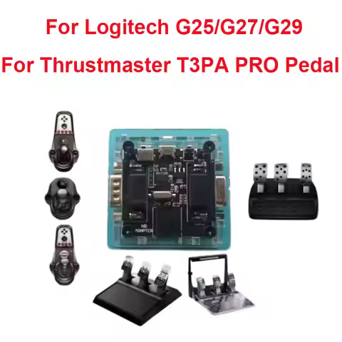 Adapter Converter For Logitech G25/G27/G29 Simracing Game Pedal Gear Shift-er MOD Adapter for Thrust