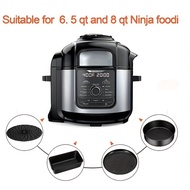 2pcs 5-in-1 Air Fryer with High Pressure Pot, Oven, Baking & Pizza Pans - Complete Cooking Solution 