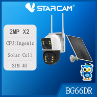 Vstarcam BG66DR กล้องวงจรปิด Solar Cell ใส่ซิม มีแบตในตัว แท้ศูนย์ไทย(แนะนำซิมAIS)