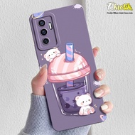 Case Untuk Vivo V23E - Eksotik - Casing Vivo V23E - Bahan Premium - Kesing Vivo V23E - Silikon Lucu