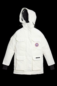 CANADA GOOSE WHITE EXPEDITION PARKA